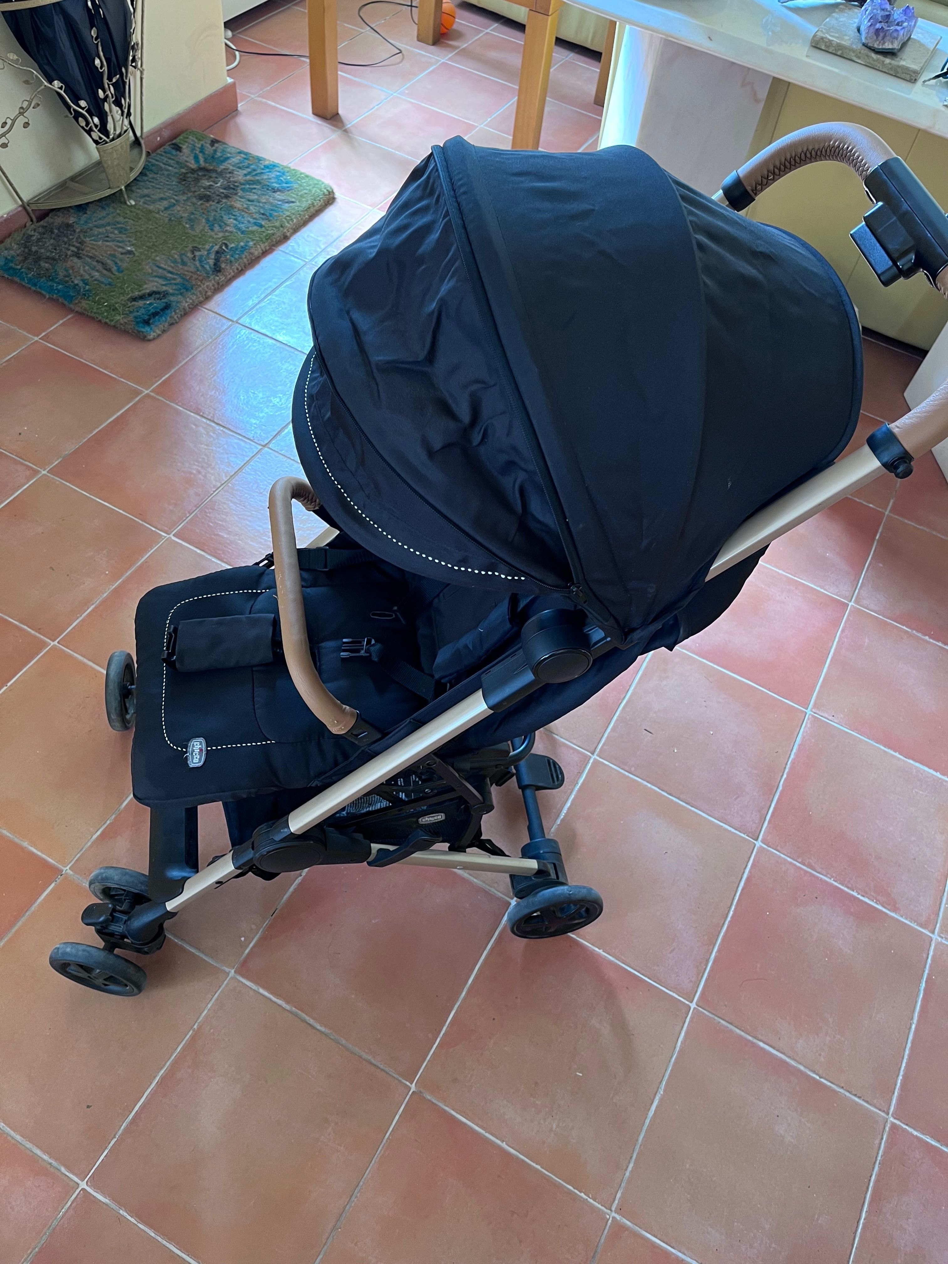 Carrinho de bebé passeio Chicco Miinimo 2 Special Edition Pure Black