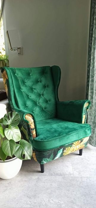 FOTEL Bujak-Uszak na płozach-Żona może bujać męża ;)