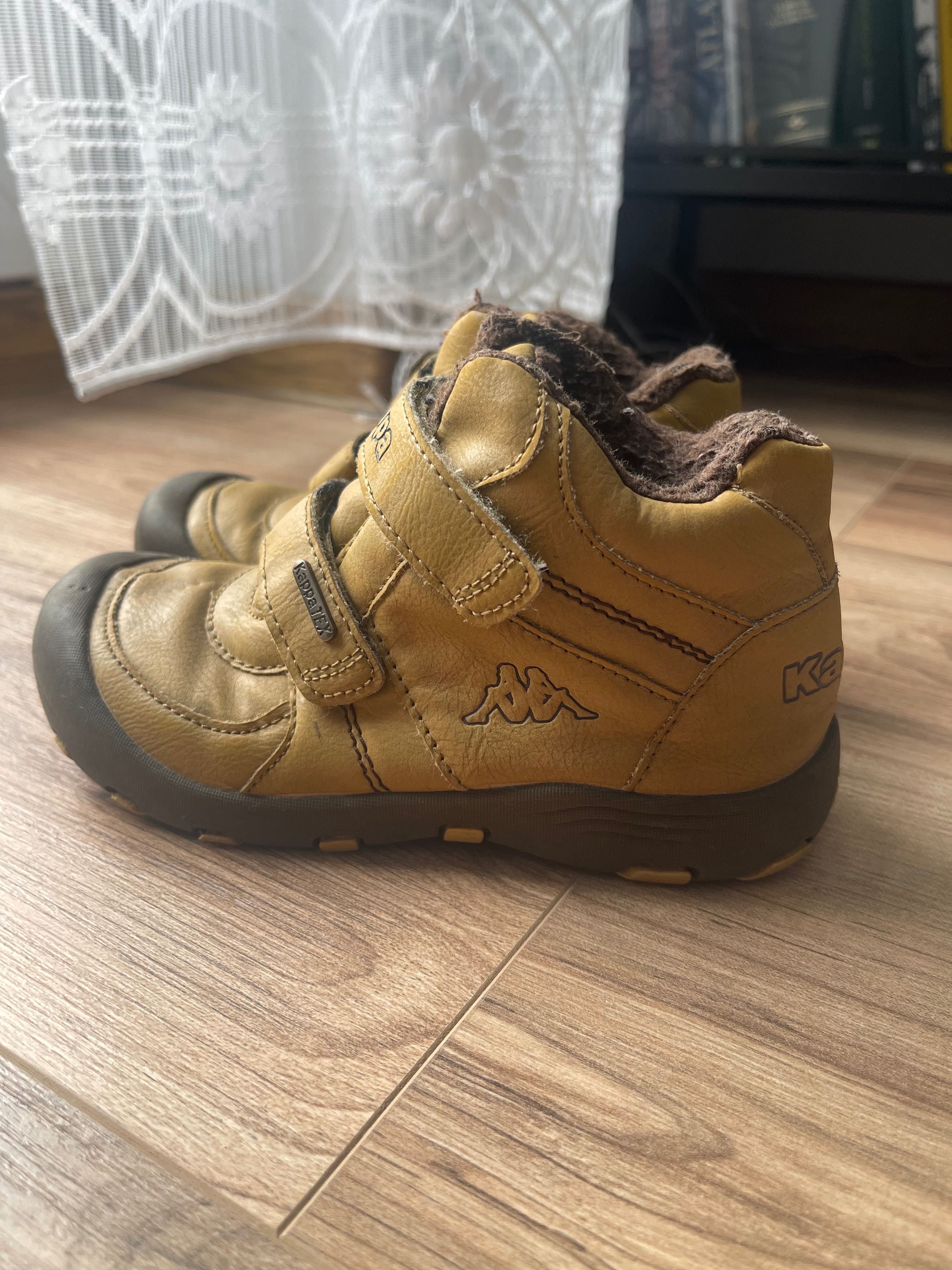 Buty zimowe Kappa 29 camel rzepy