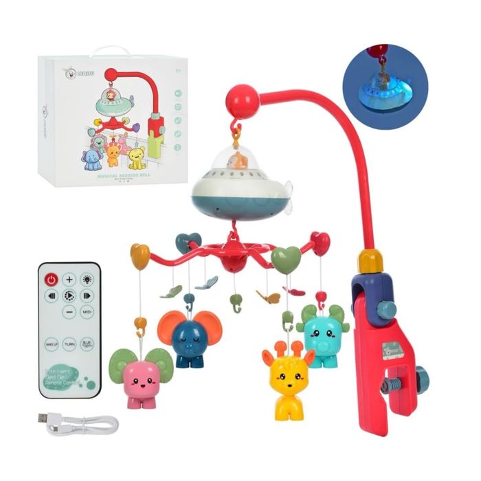 Музична карусель на ліжечко,Музыкальний мобиль на кроватку