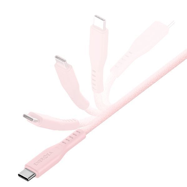 Fast Kabel 3A Pd Mfi 60W Charge Usb-C Energea Różowy/Pink Lightningc94