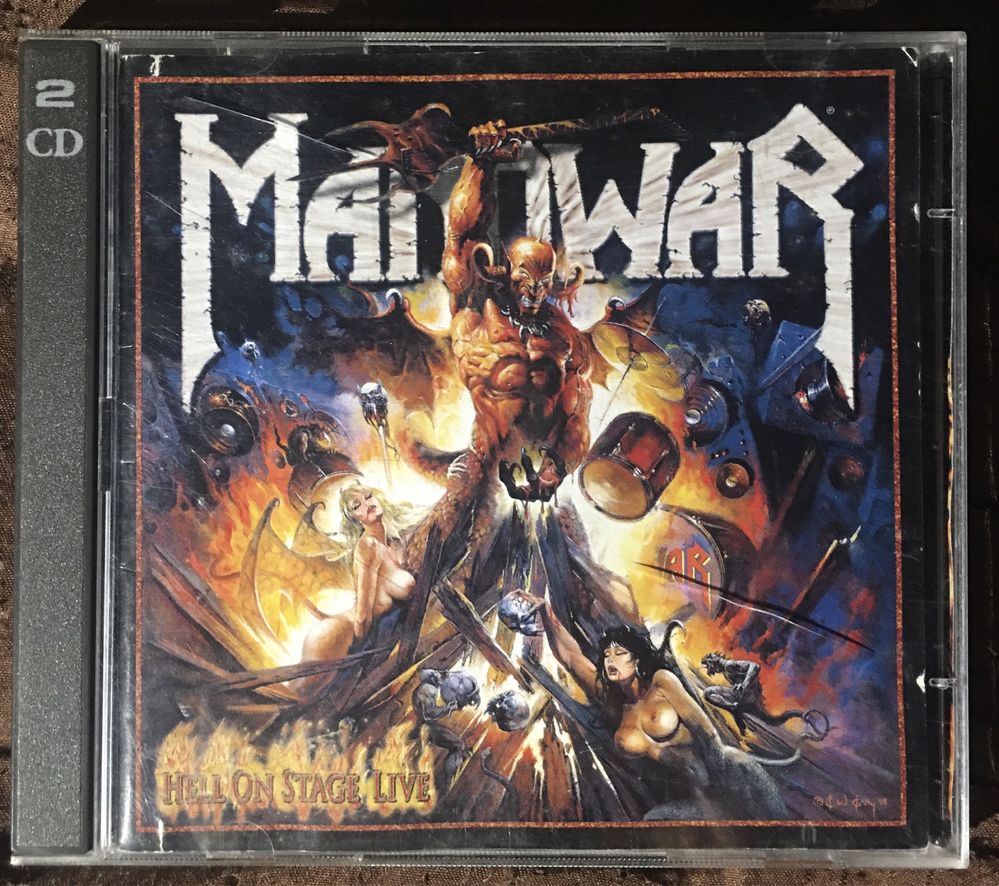 Manowar - Hell on stage duplo