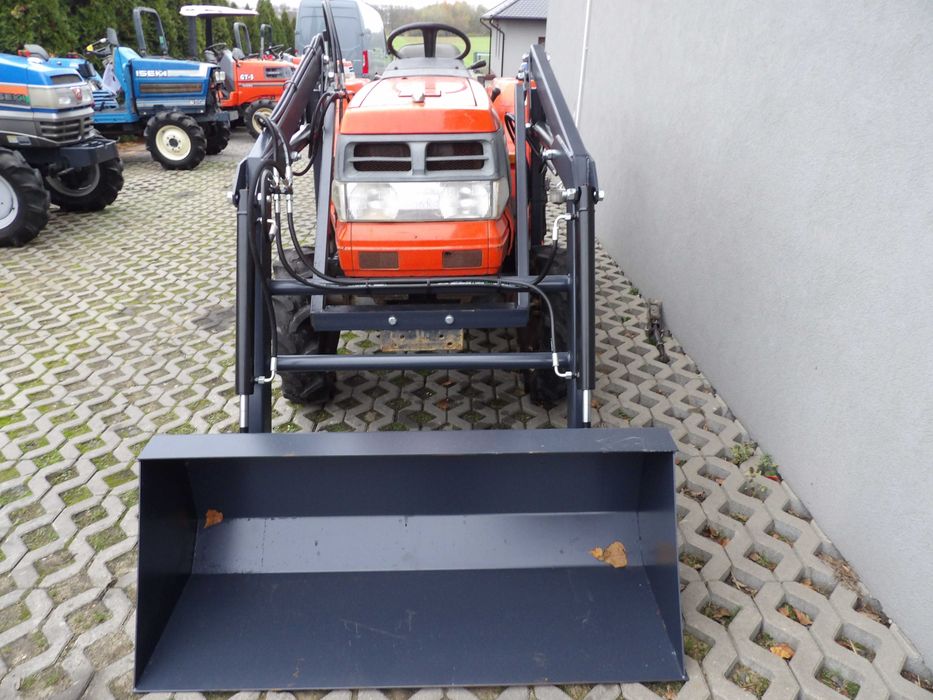 Kubota GL 220 4x4 wspomaganie rewers mini traktor ogrodniczy iseki