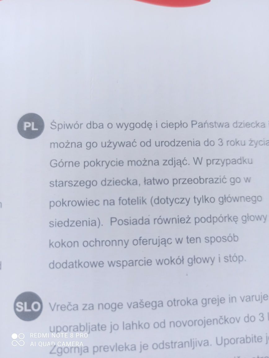 Śpiwór do wózka Britax