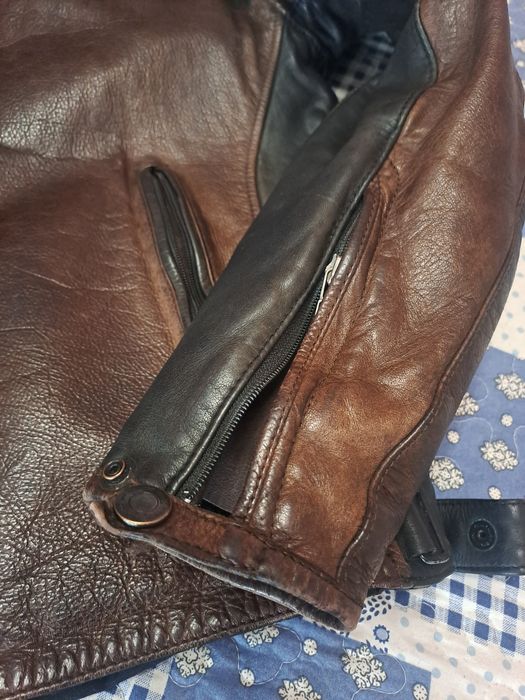 Blusão Dainese castanho n°52 tamanho