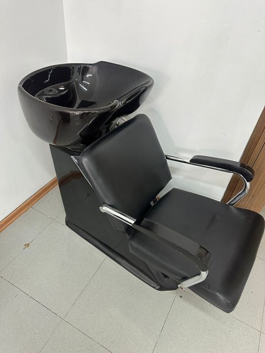 Lavatorio cabeleireiro barbeiro Cadeira lavagem cabelo