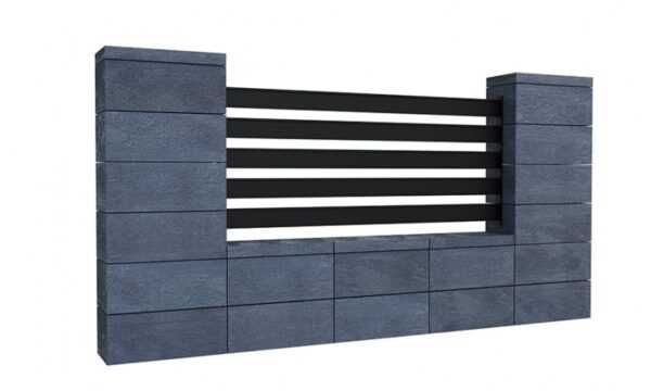 Pustak ogrodzeniowy gładki FINI 50x20 oraz 36x36 - dostawa cała Polska