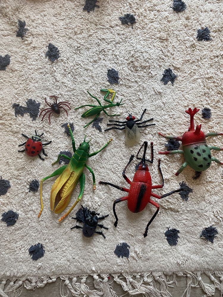 Фигурки животных, насекомые tm plastic toys, schleich, papo, collecta