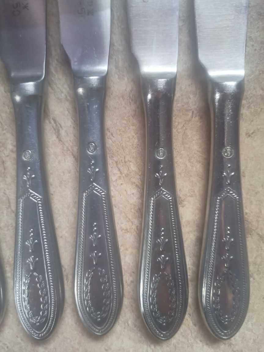 Sztućce noże 6 sztuk unikat