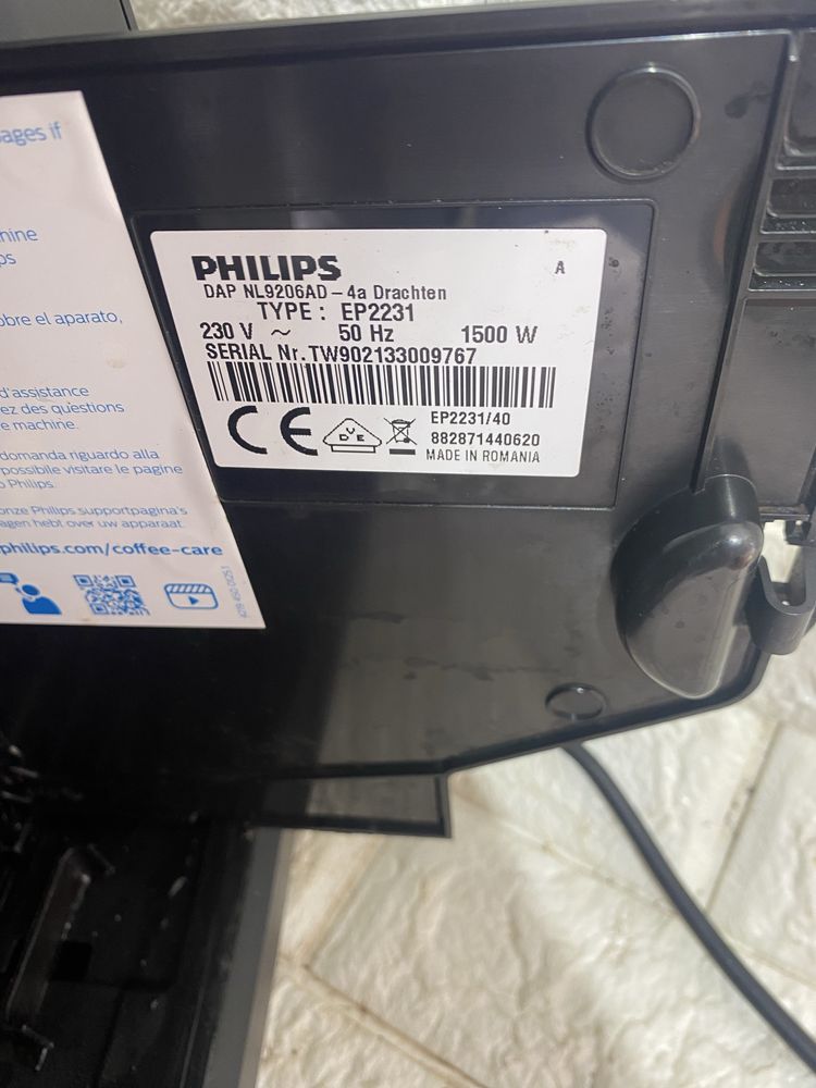 Кавомашина Philips latte go EP 2231