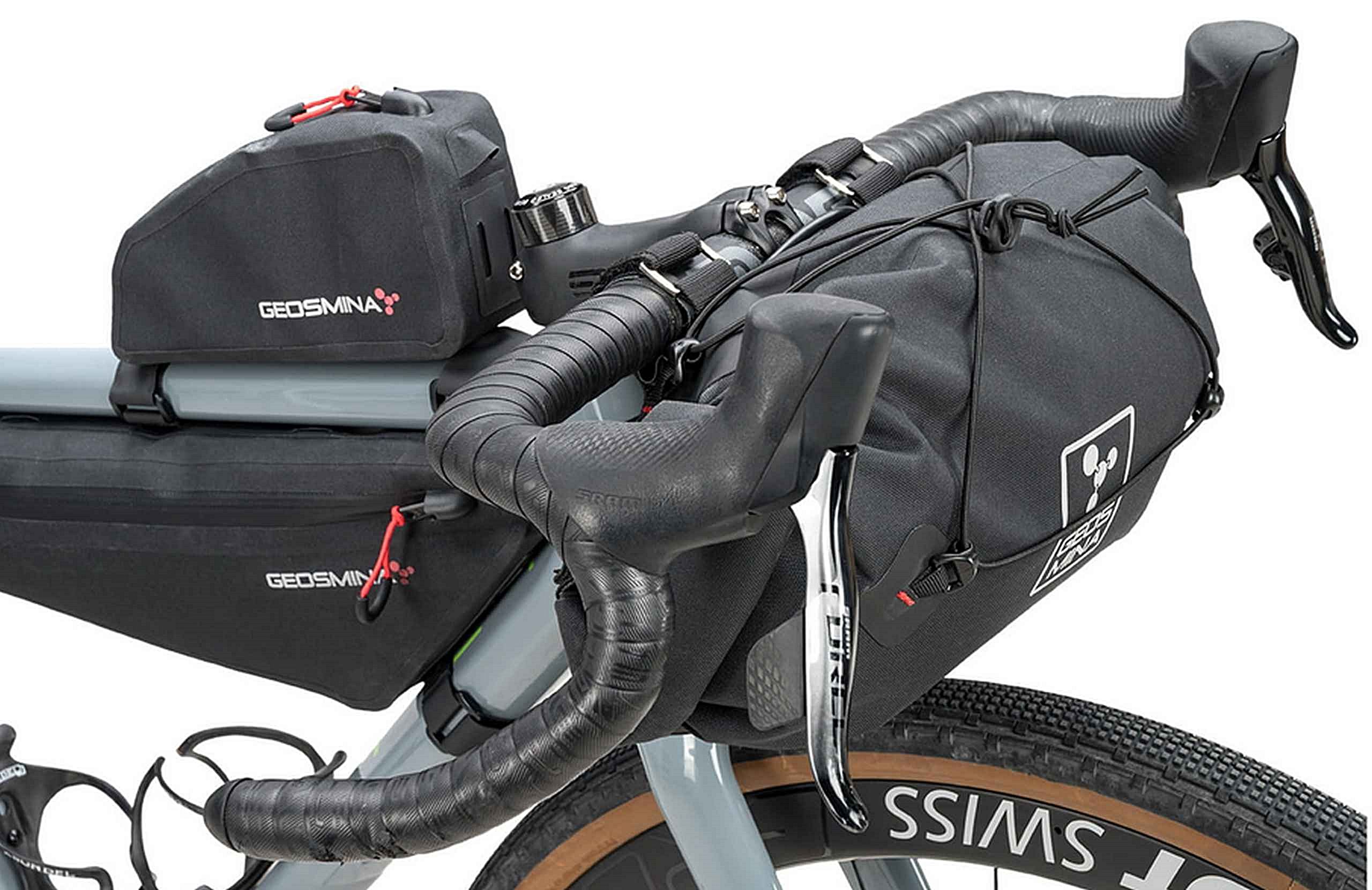 GEOSMINA Handlebar Bag Uniwersalna Torba na Kierownicę Wodoszczelna10L