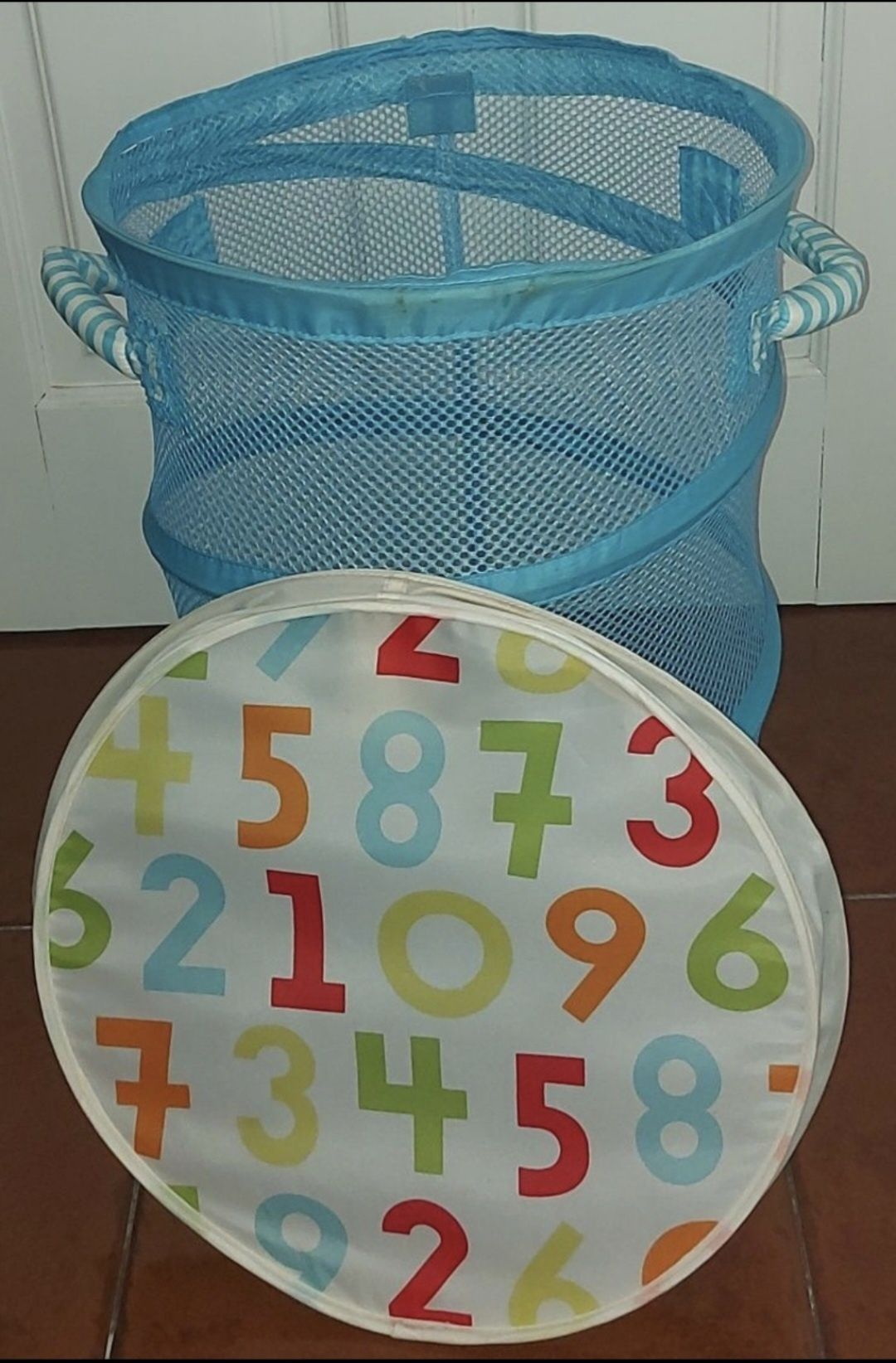 Cesto arrumação brinquedos ou roupa...
