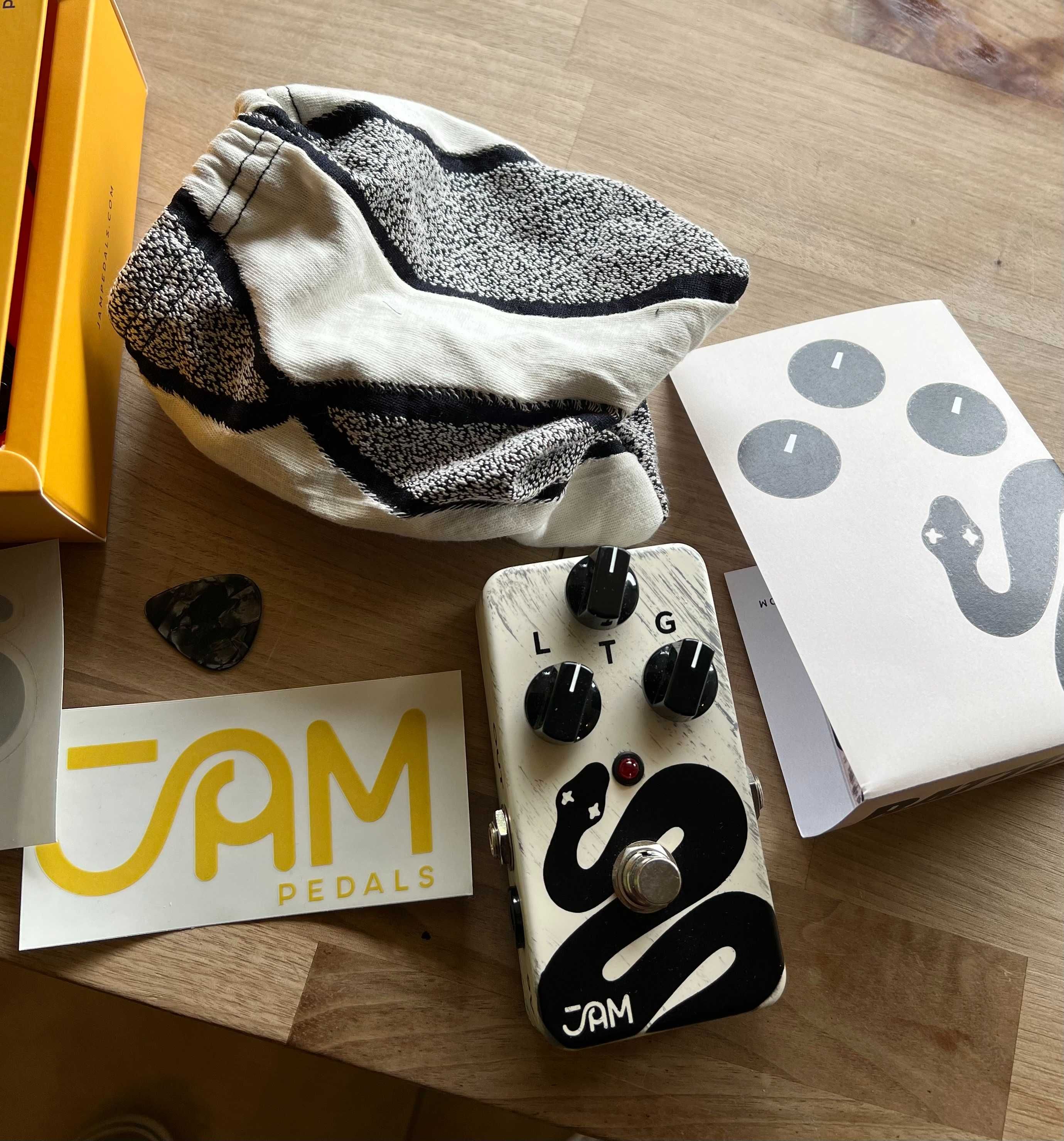 JAM Pedals Rattler - Distortion , Przester , jak RAT