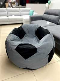 Безкаркасне крісло м'яч Крісло мішок від виробника мяч ЛОГОТИП