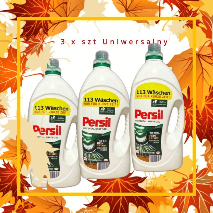 Żel do prania kolorów Persil 5,65 l 113 prań 3x Uniwersalny