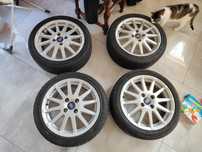 Oryginalne Felgi 16 Ford ST Fiesta MK6 4x102 + Opony Letnie