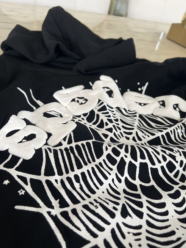 Sp5der Hoddie OG black