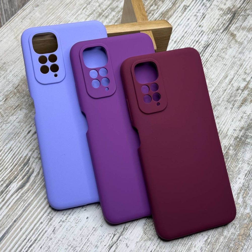 Чехол софттач Silicone Case на Xiaomi Redmi Note 11/ Note 11S