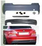 Para para-choques traseiro Pack M para BMW Série 1 E82 E88 2004 a 2011