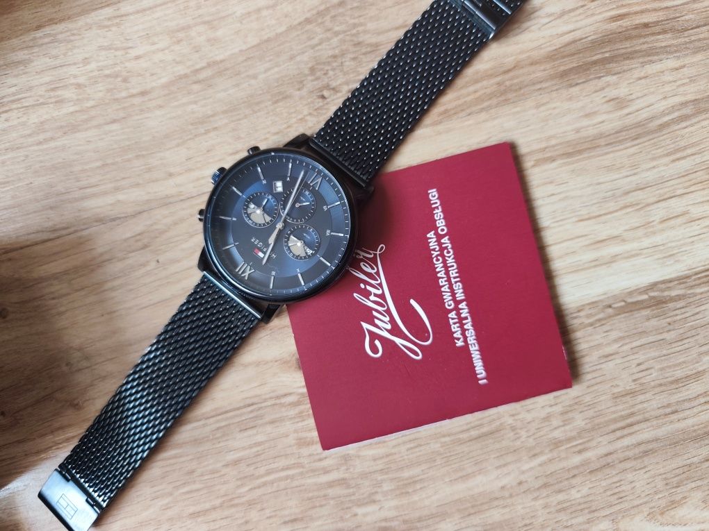 Zegarek Męski Tommy Hilfiger !! Z Gwarancją !! W stanie idealnym