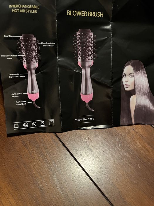 Escova de secar cabelo