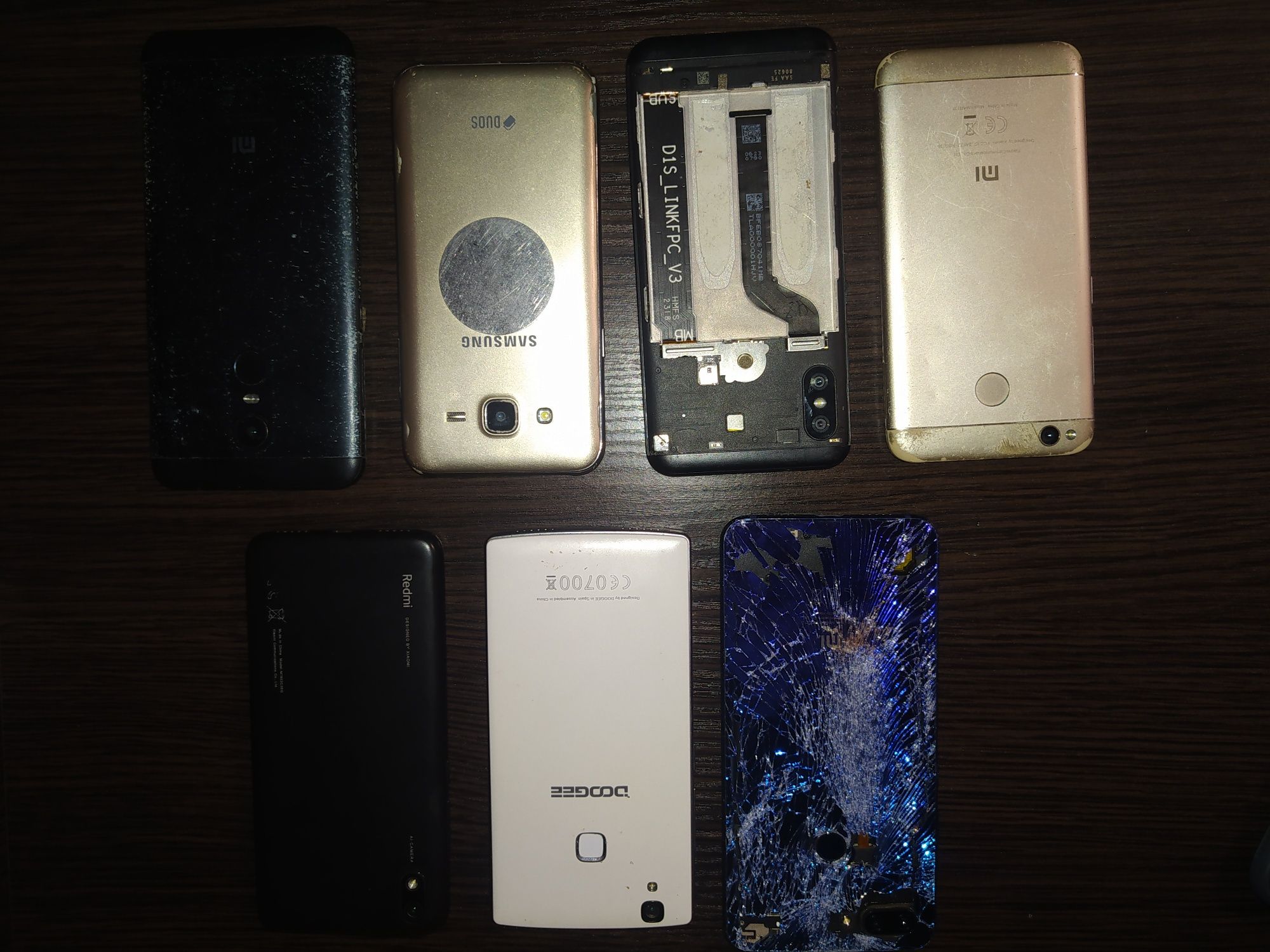 Смартфони телефони на запчастини Xiaomi Doodge Lenovo Samsung