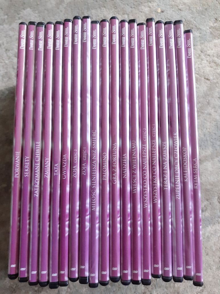 Danielle Steel filmy na DVD zestaw 19 płyt