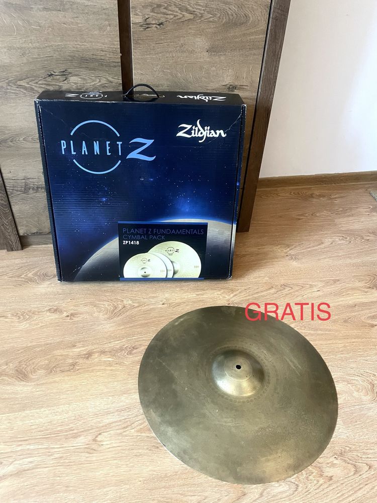 ! Zestaw talerzy perkusyjnych Zildjian Planet Z hihat crash + ride