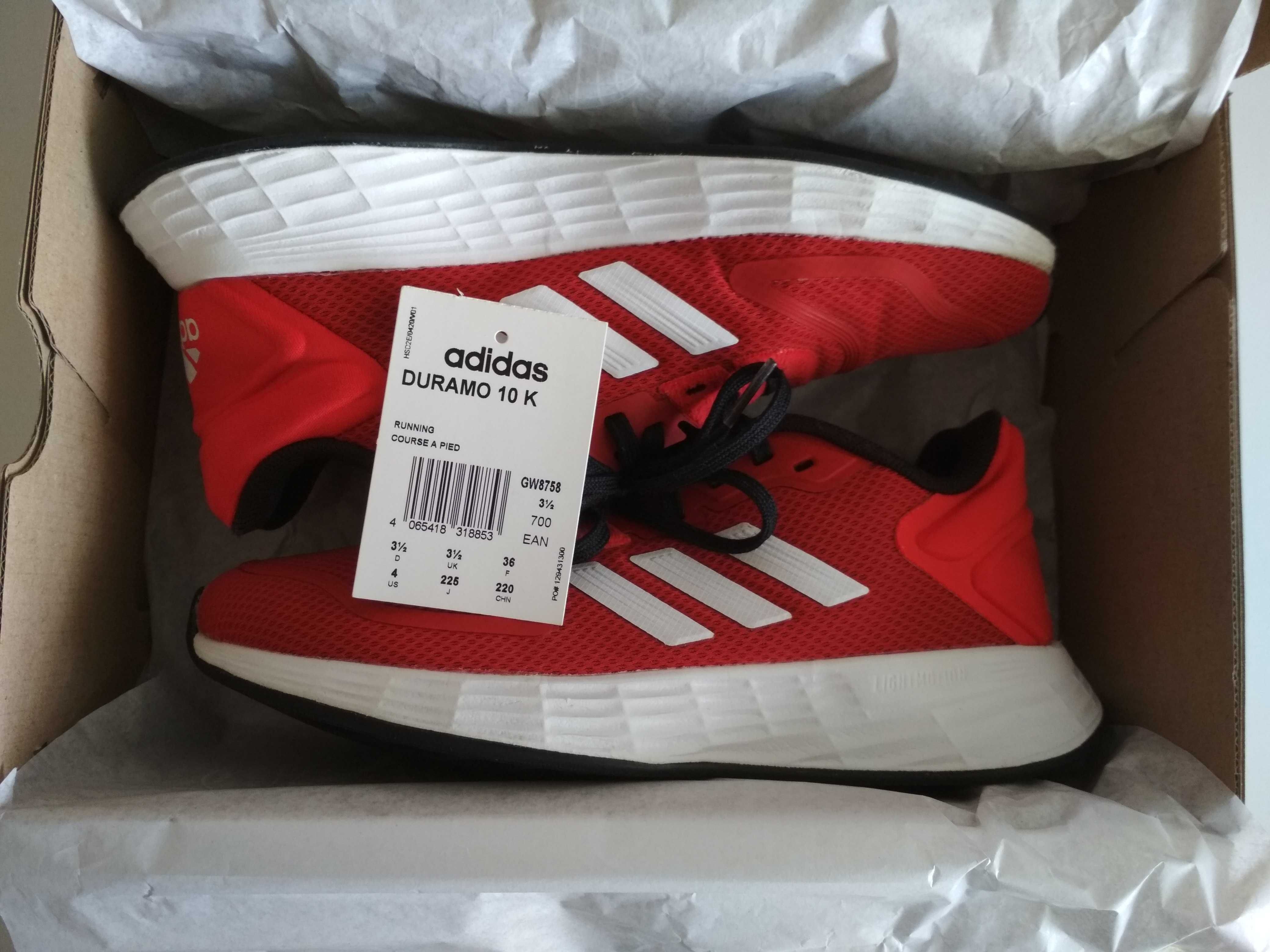 Buty sportowe Adidas Duramo 10 K - rozmiar 36