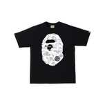 ФУТБОЛКА Bape | Space Camo Big Ape Head Tee | Black