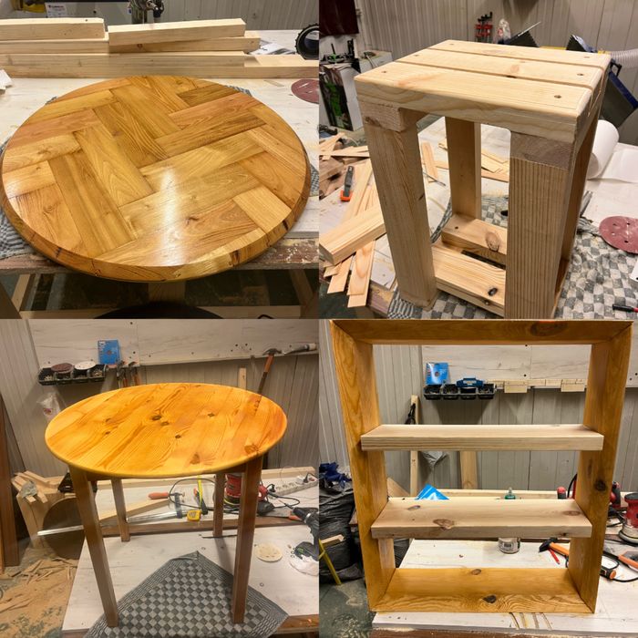 Stolarstwo (stolarz)- renowacje, stoły, półki, regały, ramy luster