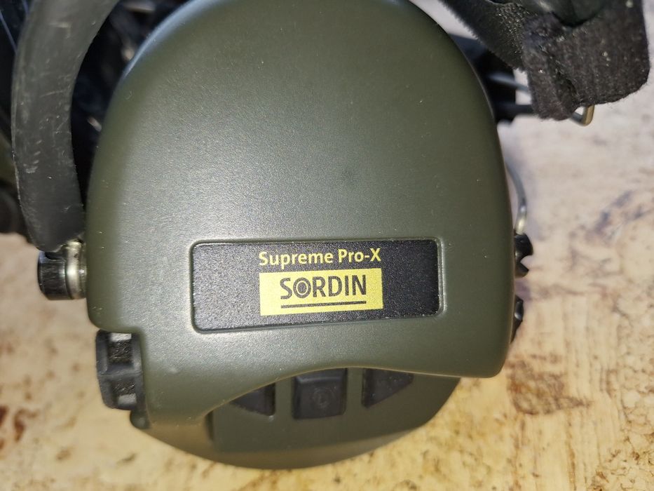 Навушники активні тактичні шумоподавлюючі Sordin Supreme Pro X