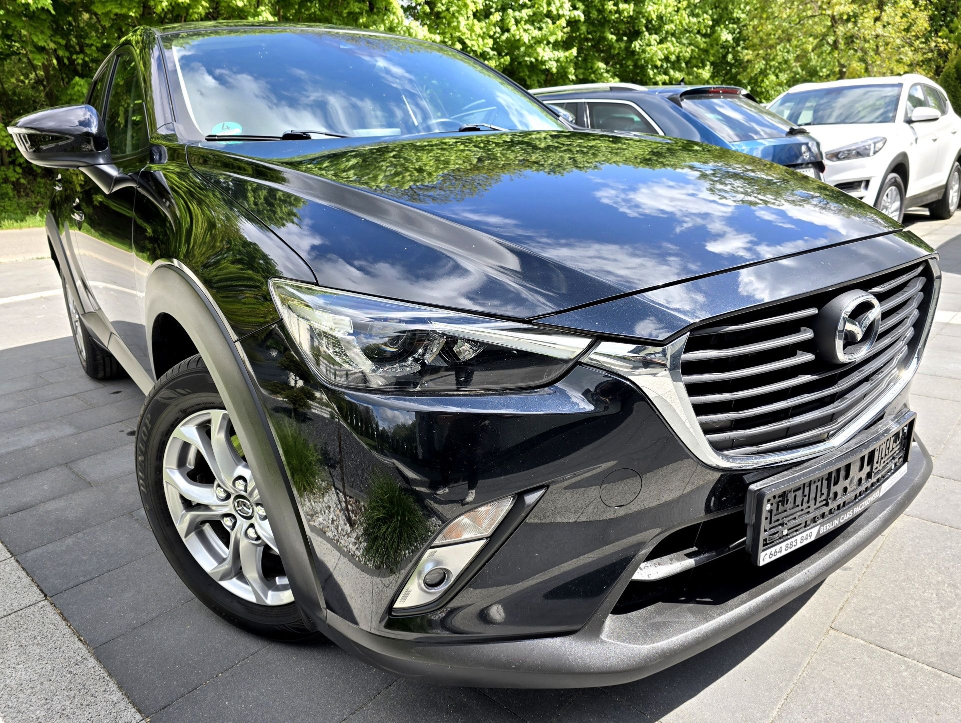 Mazda Cx-3 2018r 2.0 benz LED xenon NAVI ASYSTENT ZADBANA z NIEMIEC