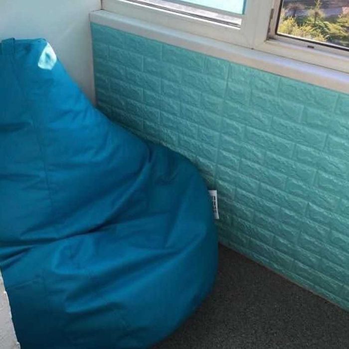 Краща ціна! 3Д Самоклеючі панелі 3D ПВХ, самоклеющиеся панели Бирюза