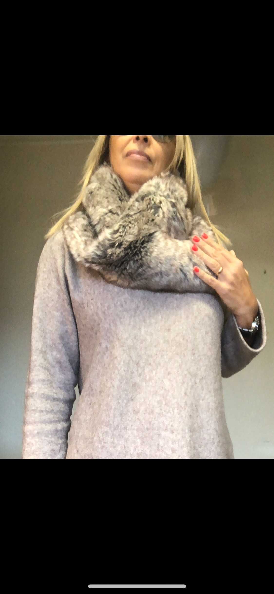 Gola pêlo Beje H&M NOVA