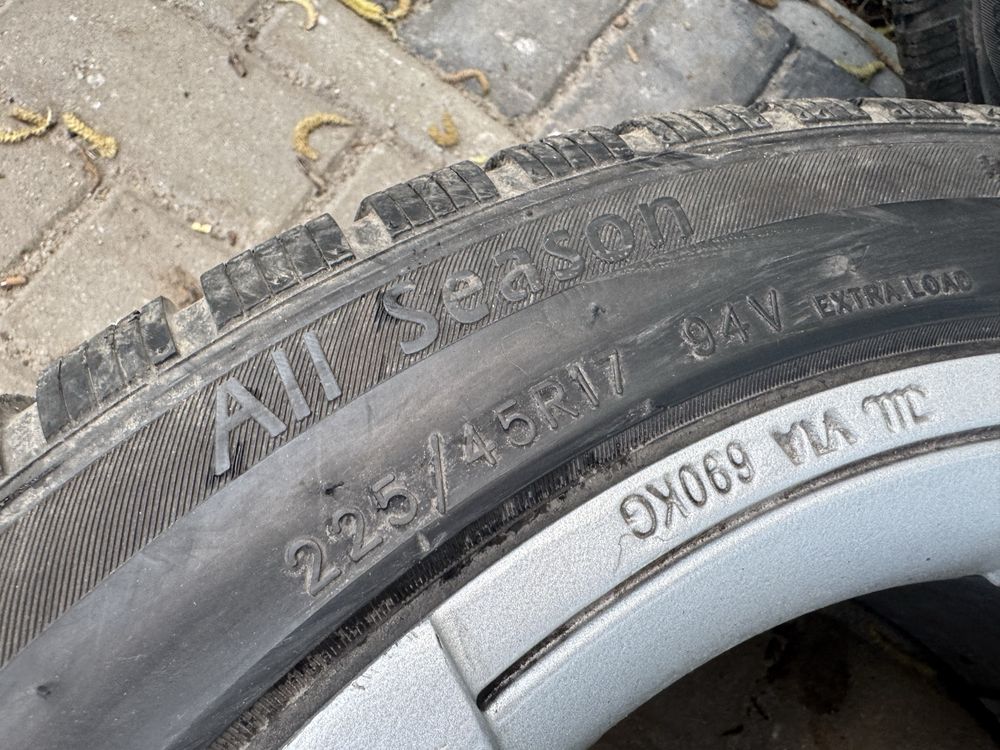 Koła vw skoda seat audi 17 cali 5x112 et 40