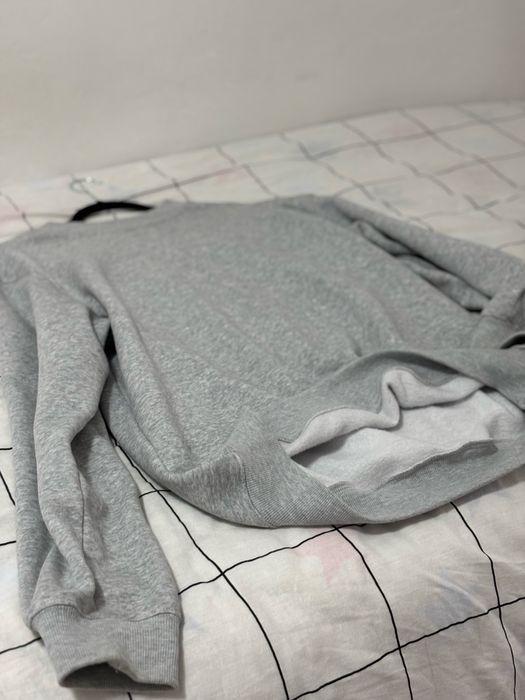 Тепла кофта-світшот однотонна чоловіча зимова на флісі