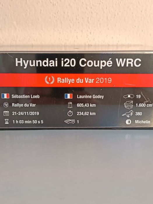Hyundai i20 Coupé WRC 1/43
