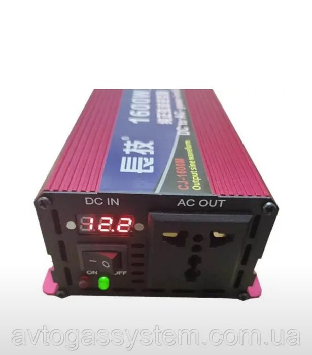 Інвертор(Преобразователь)220В-24/48B  чистий синус 800W/1600W/2600