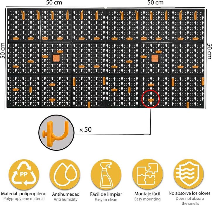 Painel de Parede Para Ferramentas