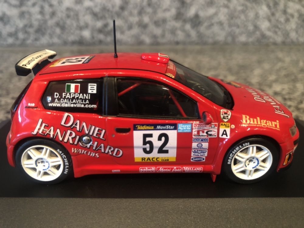 Fiat Punto SUPER 1600 Daniel JeanRichard / skala 1/43