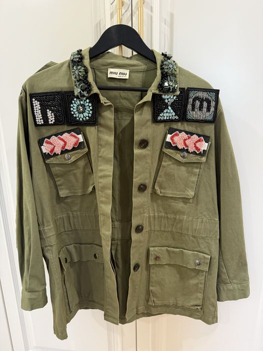 Сорочка/куртка miu miu