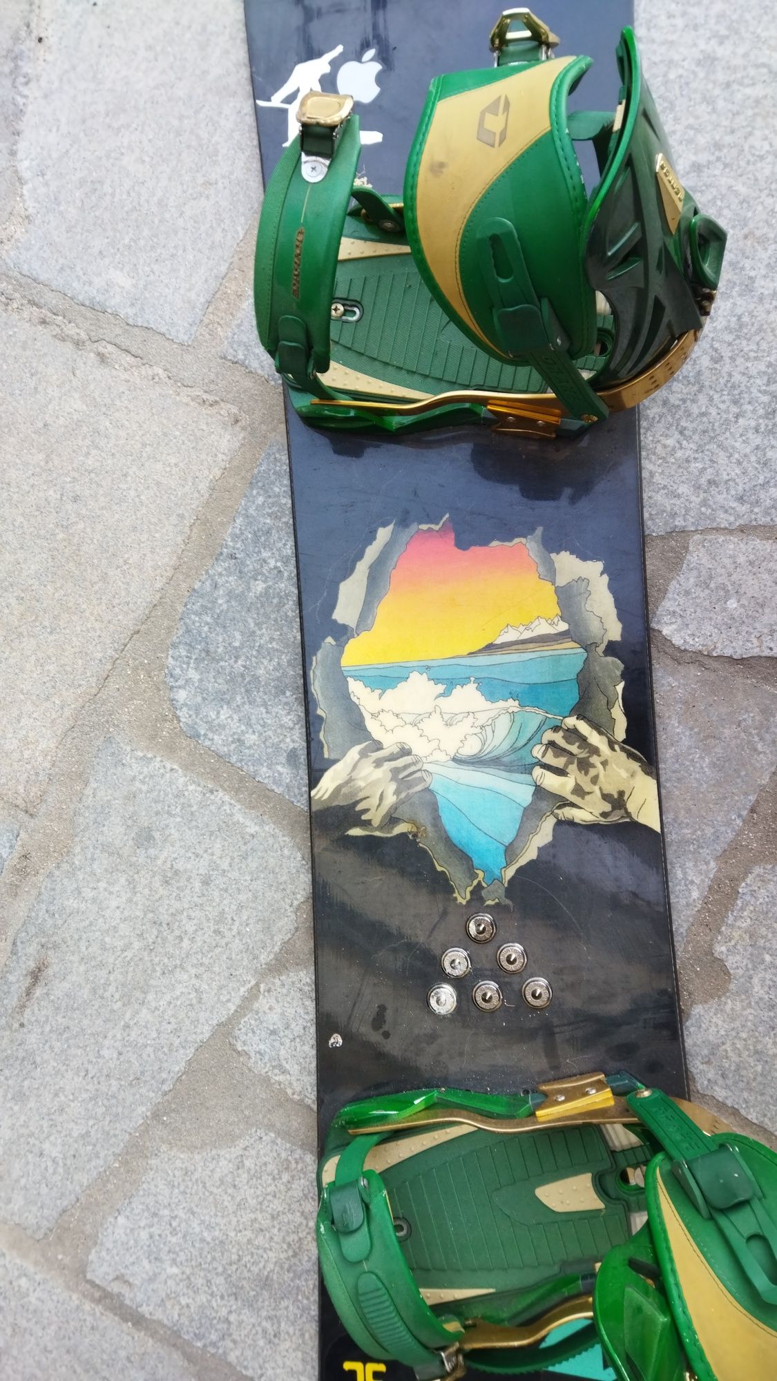Prancha de snowboard