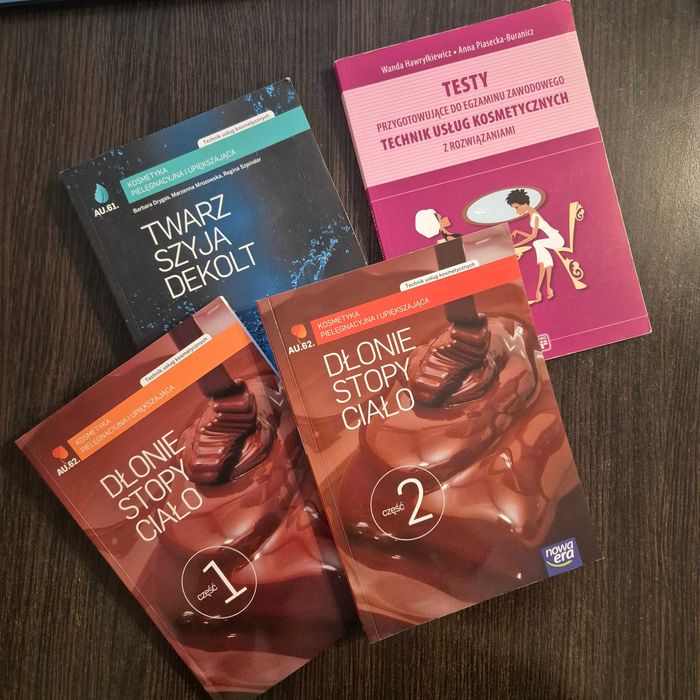 Twarz szyja dekolt (nowa era) Dłonie stopy ciało część 1 i 2 + gratis!