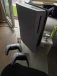 PS5 fat 1Tb z napędem + pad + gry