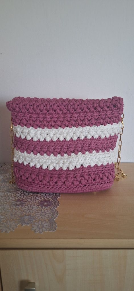 Torebka duża handmade