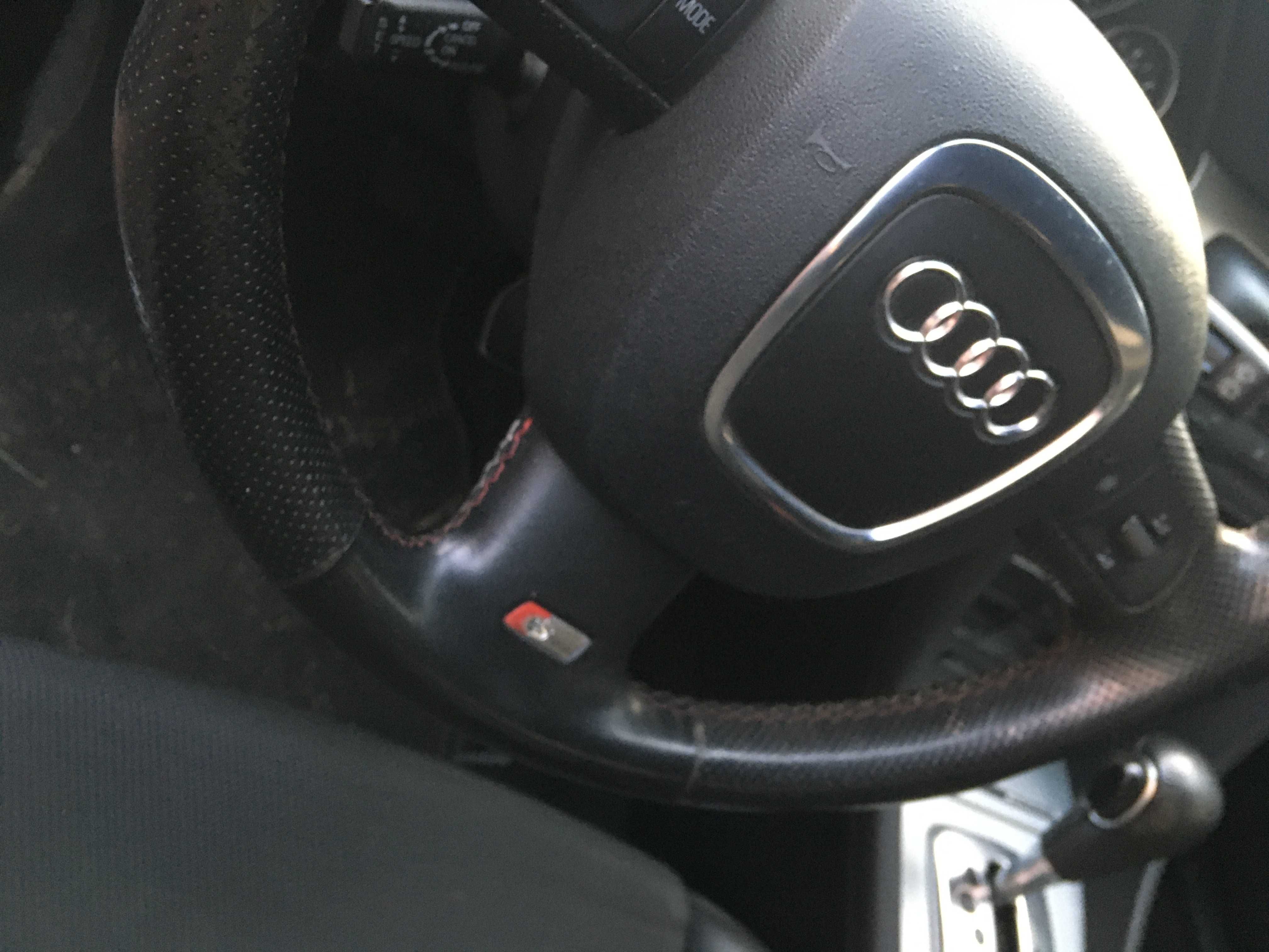 AUDI A4 B7 Poduszka airbag kierowcy kierownicy 3 ramiennej czarna
