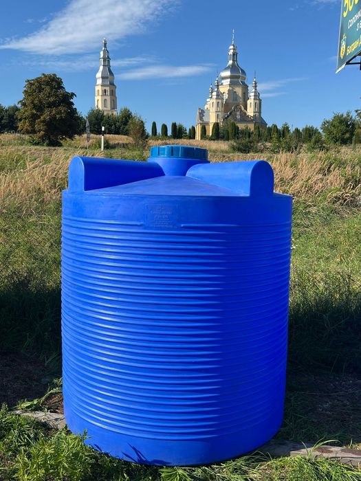 Бак 5000 л для води та інших харчових та хімічних рідин