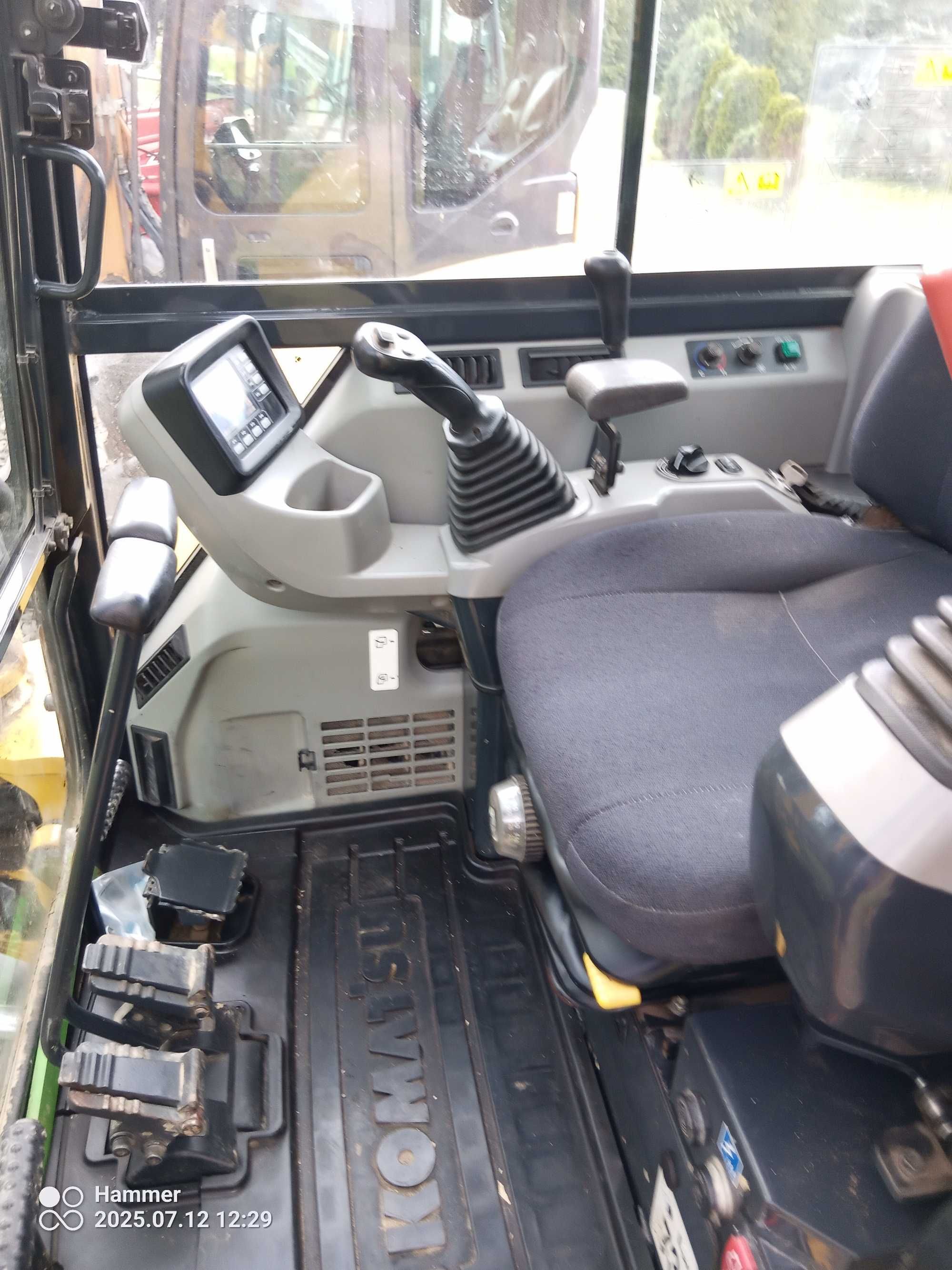 Minikoparka Komatsu PC 80, 2018 r.