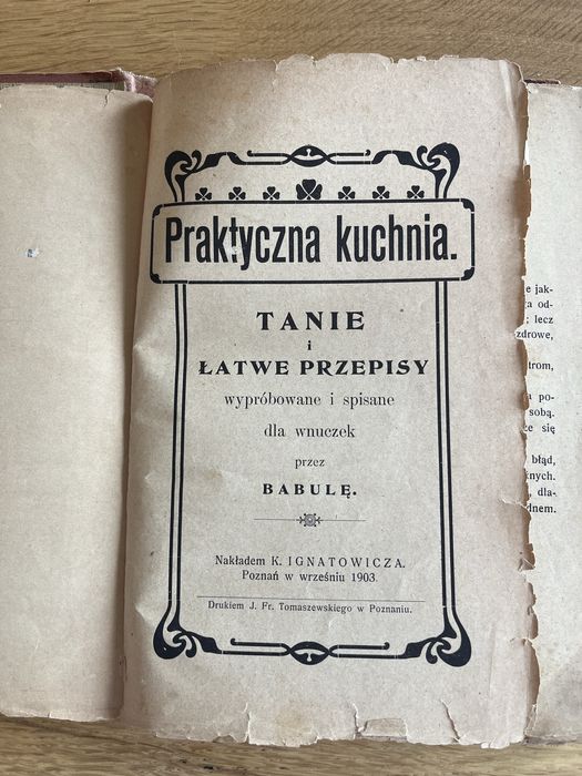 Praktyczna kuchnia. K. Ignatowicz